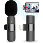 Pack of 2 Dual Wireless Lavalier Microphone for iPhone, iPad – Perfect for Video Conferencing, Recording, and Live Streaming uk hot deals - Image 2