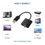 DP to VGA Adapter