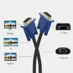 VGA Cable 1M | 15 Pin Male to Male - Image 2