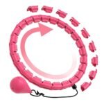 Smart Weighted Hula Hoop – Adjustable 24/36/48 Knots for Waist Fitness - UK HOT DEALS