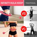 Adjustable 24/36/48 Knots for Waist Fitness & Weight Loss - Affordable fitness hoop UK - Image 2