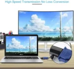 HDMI to VGA Adapter with 3.5mm Audio 1080p Full HD - UK Hot Deals - Image 4