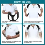 Back Pain Relief Posture Corrector-Adjustable Posture Corrector Belt UK - Image 3
