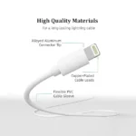 Lightning Extension Cable 1M Male to Female Charging & Audio Extender - Image 2