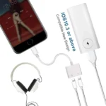 Dual Lightning Splitter Adapter for iPhone Charging & Audio - Image 2