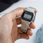 Casio Watch A158WA-1DF Stainless Steel Digital Watch | Free UK Delivery products - Image 3