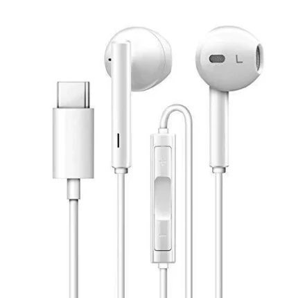 type c wired earphones
