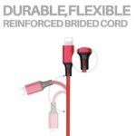 Multi Charger Cable 3 in 1– Lightning USB Fast Charger Cable - Image 5