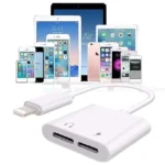 Dual Lightning Splitter Adapter for iPhone Charging & Audio - Image 4