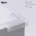 4-Pack Clear Silicone Furniture Corner Guards - Best Product In UK - Image 4