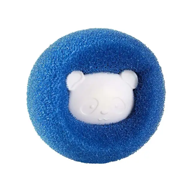 dog-cat-hair-trap-washer-blue-color-sellertree.webp Pet Hair Remover Balls | Washing Machine Fur & Lint Catcher - Image 1