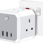 4-Way Compact Cube Power Adaptor – Best Selling Product in UK