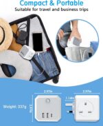 4-Way Compact Cube Power Adaptor – Best Selling Product in UK - Image 5