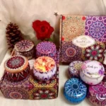Pack of 4 Scented Mandala Candle with Free UK Delivery - Image 3