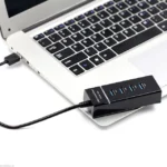 4 Port USB Hub | Fast 3.0 Splitter Black UK - Image 3