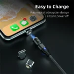 Magnetic Charging Cable | 540 Rotate Type C UK - Image 4