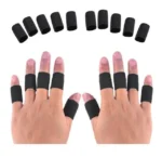 10PCS Finger Sleeves Stretchy Finger Protector Support Sleeves - Image 2