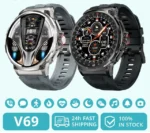 UK Hot Deals – V69 Smart Watch for Men (1.85" HD touch display) with Free UK Delivery - Image 2