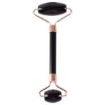 Jade Roller Face Massager – Genuine Jade Stone Double Head Roller for Anti-Aging, Puffiness & Dark Circles (Black Handle) Product Overview Daily stress, lack of sleep, and natural ageing affect your skin. Morning puffiness makes the face look tired and swollen. Dark circles under the eyes create a fatigued appearance. Fine lines and wrinkles become more visible over time. Our genuine jade roller face massager provides a natural, non-invasive way to improve skin health and appearance. Genuine jade stone remains naturally cool, helping constrict blood vessels and reduce inflammation. Double head design—large roller for face and neck, small roller for delicate eye area. Stimulates circulation, supports lymphatic drainage, and promotes collagen production. Reduces puffiness, dark circles, and tension. Suitable for face, eyes, neck, and decolletage. Sleek black handle. Smooth rolling action with no snagging. Affordable anti-aging tool for daily self-care. Specifications Feature Detail Product Type Jade roller face massager Material Genuine jade stone heads + metal frame Colour Black handle and accents Roller Sizes Large (face, neck) + Small (eyes, delicate areas) Suitable For Face, eyes, neck, decolletage Benefits Anti-aging, reduces puffiness, dark circles, tension relief Care Wipe with damp cloth after each use Chilling Can be refrigerated (do not freeze) Key Features ✅ Genuine jade stone – naturally cooling, soothes inflammation and puffiness ✅ Double head design – large roller for face and neck, small roller for eyes ✅ Anti-aging benefits – stimulates circulation, supports collagen production ✅ Reduces dark circles – targets under-eye area, encourages lymphatic drainage ✅ Neck massager – relieves tension, improves definition ✅ Sleek black finish – modern and elegant, resists fingerprints ✅ Smooth rolling action – no snagging or pulling, glides over skin ✅ Affordable self-care – one-time purchase, daily use for pennies What's in the Box 1 x Jade Roller Face Massager (Genuine Jade with Black Handle)