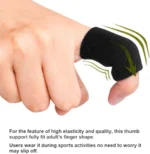 10PCS Finger Sleeves Stretchy Finger Protector Support Sleeves - Image 3