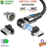 Magnetic Charging Cable | 540 Rotate Type C UK