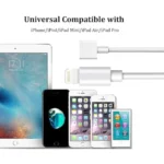 Lightning Extension Cable 1M Male to Female Charging & Audio Extender - Image 4