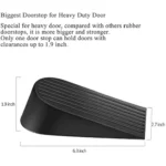 Heavy Duty Door Stopper Wedge – Non-Slip Rubber and Metal Door Stop – Best Selling Product in UK - Image 4