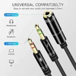 3.5mm Y Splitter (2 Male to 1 Female) Audio Cable - UK Hot Deals - Image 3