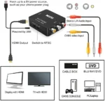 AV to HDMI 1080P RCA CVBS Video Audio Converter – Best Selling Product in UK - Image 8