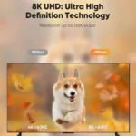 0.5m 8K HDMI Cable | High Speed 4K 120Hz Lead UK - Image 3