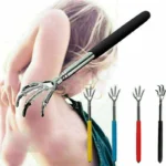Extendable Telescopic Back Scratcher with Metal Eagle Claw & Rubber Grip - Image 2