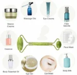 Jade beauty facial roller UK – Natural Jade Stone Facial, Eye, Neck & Body Massager Tool - Image 4
