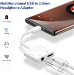 Headphone Adapter with Fast Charge