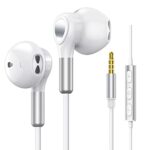 Wired Half in-Ear 3.5mm Headphones with High Bass Stereo - UK Hot Deals